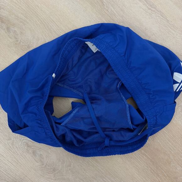 Men’s Adidas Ori Trefoil Swim Board Shorts Blue Size 2XL - Picture 5 of 6